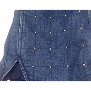 NEW THE FEMM women's denim shorts in blue